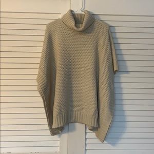 Pullover cowl neck poncho. Cozy and soft!